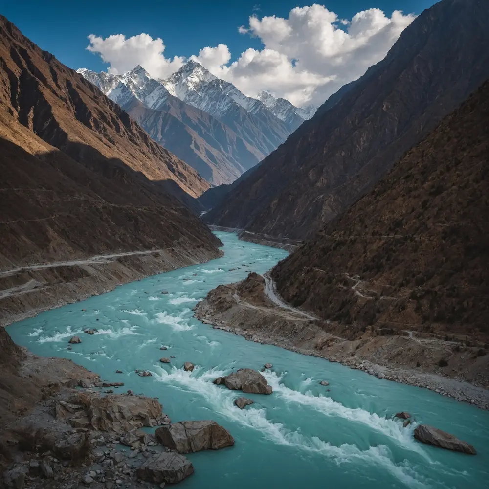 車經雅魯藏布江