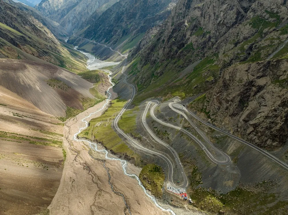 獨庫公路沿途風景